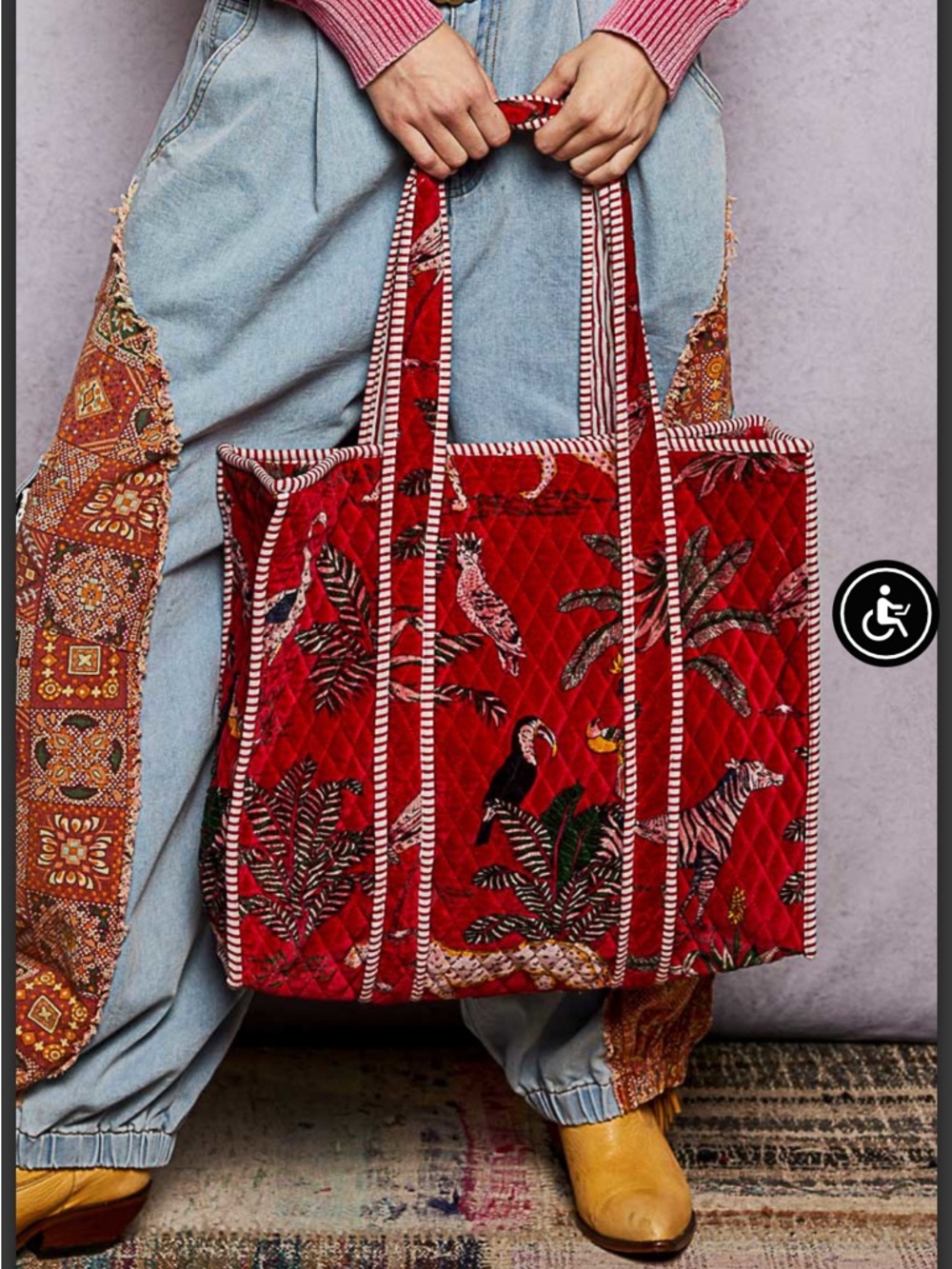 POL Safari Animals Tote Bag